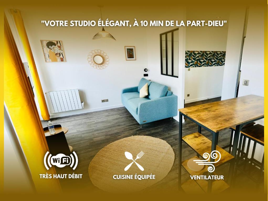 Atelier Cosy Félix - PartDieu, Tram T3, Brotteaux
