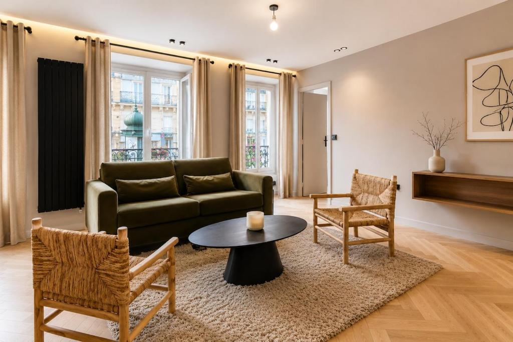 Spacious Apartment for 6P in Paris Center