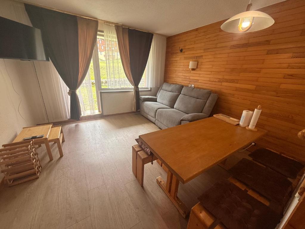 Appartement traversant Plagne Villages pied de Piste Plein Sud
