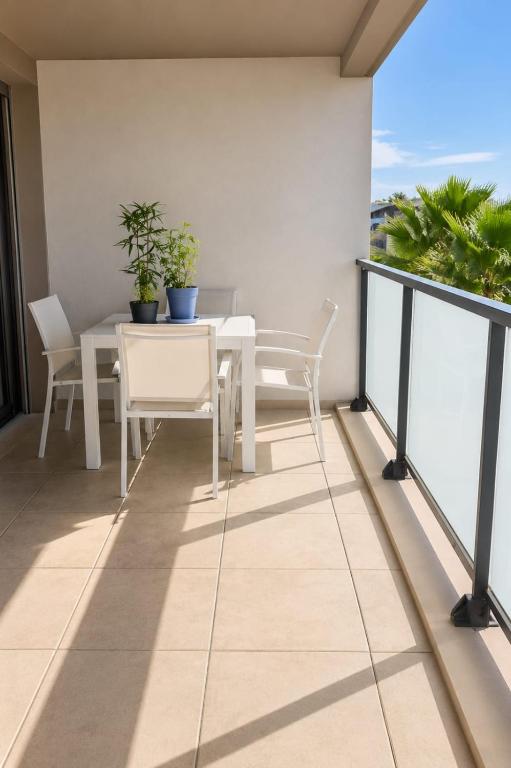 Résidence Cœur Marin T2 climatisé avec terrasse et parking proche plage