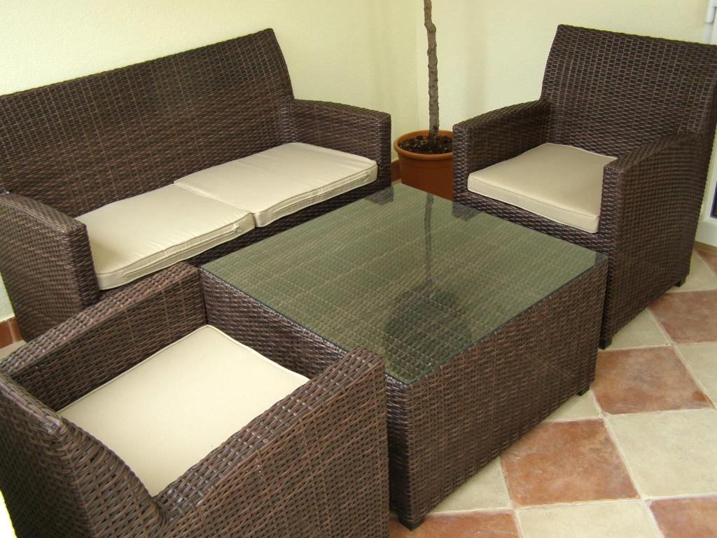 Istumisnurk majutusasutuses Split Artistic Apartments