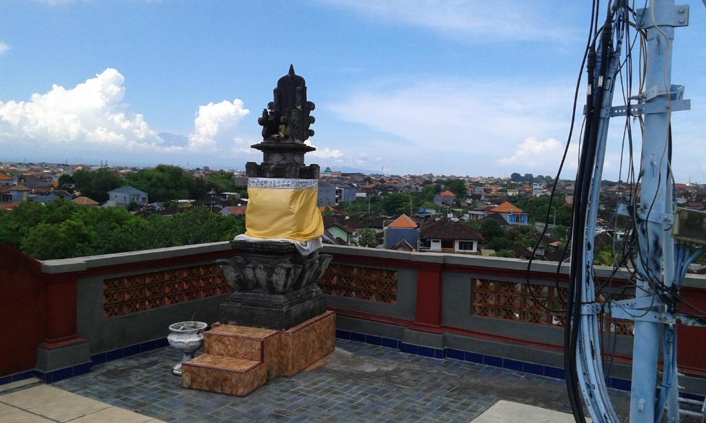 Balkón nebo terasa v ubytování Ratih Bali Hostel