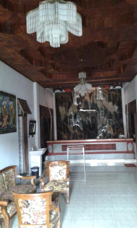 Posezení v ubytování Ratih Bali Hostel