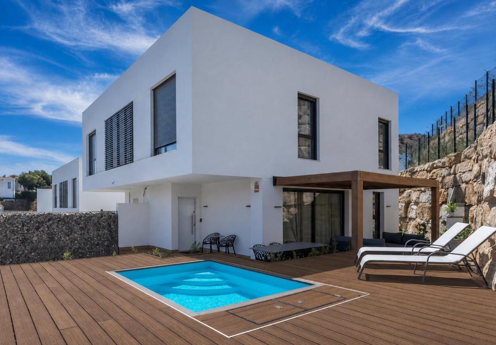House in Mijas whit SeaViews Pool and PrivateTerrace