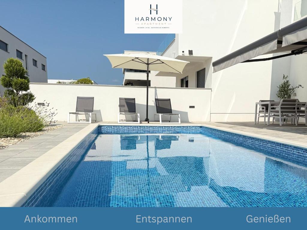 Gemini Apartments Krk - modern, ruhig gelegen und doch zentral
