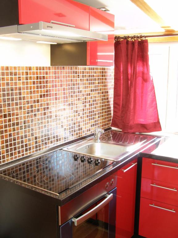 Köök või kööginurk majutusasutuses Split Artistic Apartments