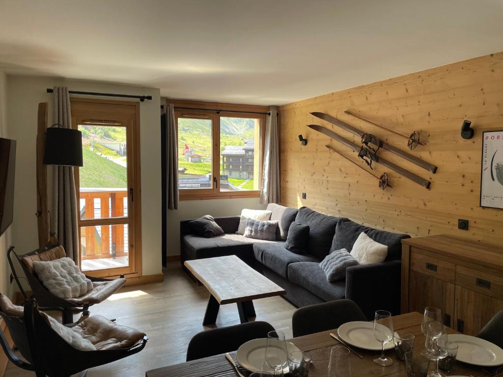 Appartement spacieux 6 personnes Belle Plagne location dimanche au dimanche