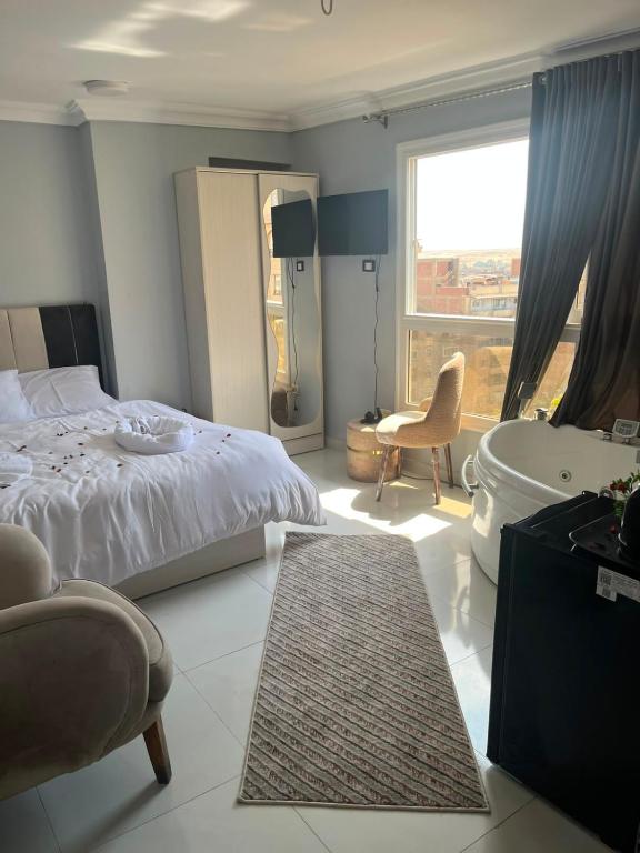 Chambre Double avec Baignoire Spa