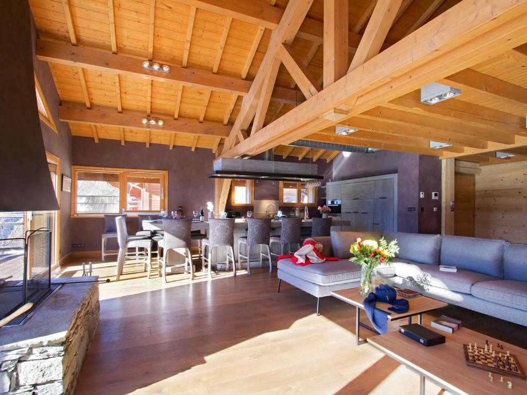Grand chalet, vue sur glacier - 12 pers.