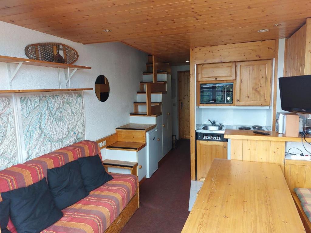 Résidence Vogel - Appartement 2 pièces 5 personnes en duplex, proche des pistes dans le village de Charmettoger à Arc 1800 MAE-1753