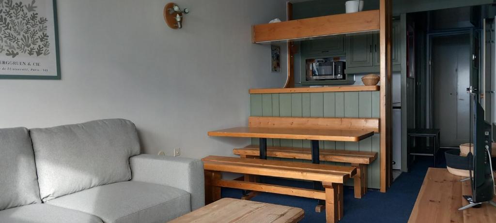 Résidence Nova - Appartement 2 pièces 4 personnes proche des pistes, des commerces, de la garderie et de l'ESF au centre de la station d’Arc 1800 MAE-2038