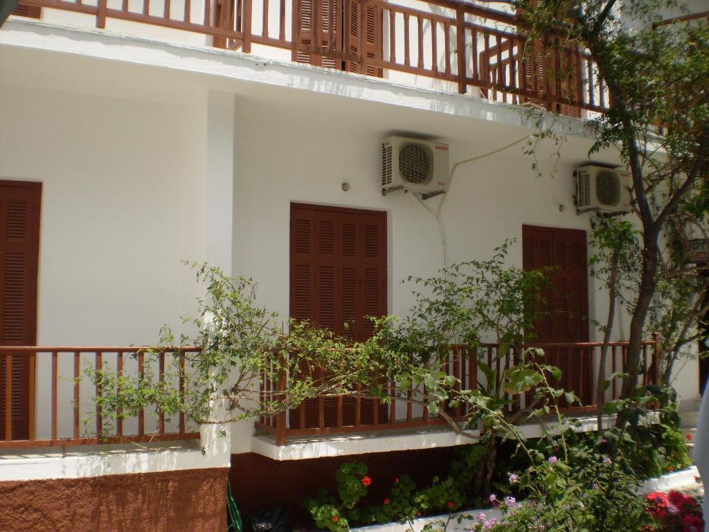 Balkón nebo terasa v ubytování Hotel Maroulis