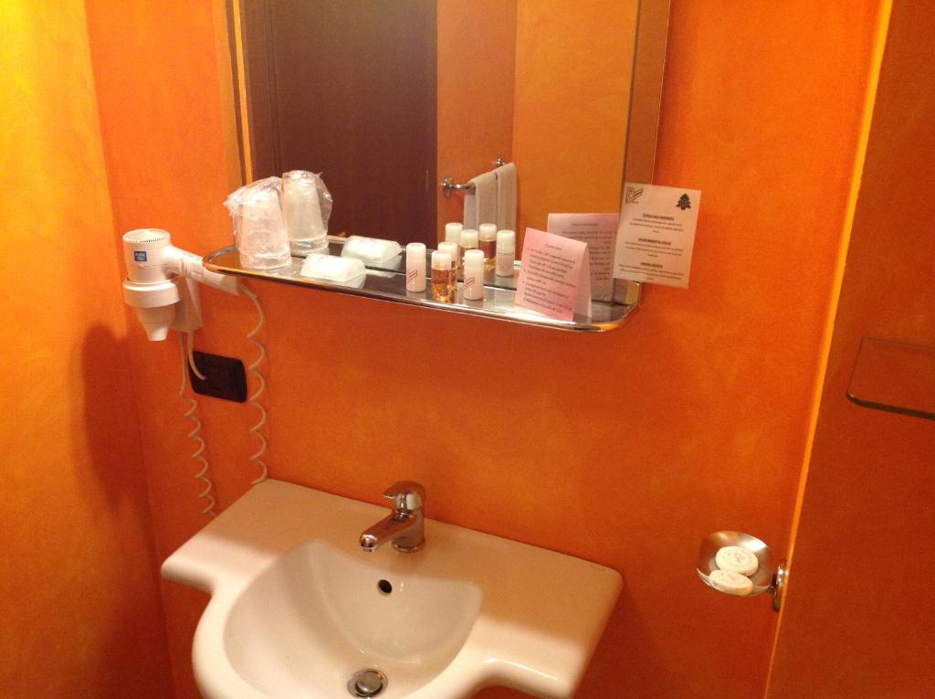 Koupelna v ubytování Hotel Bel Sit