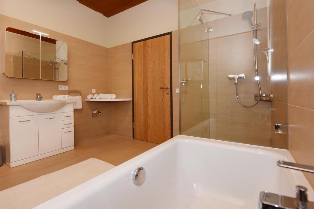 Kúpeľňa v ubytovaní Chalet Zamang