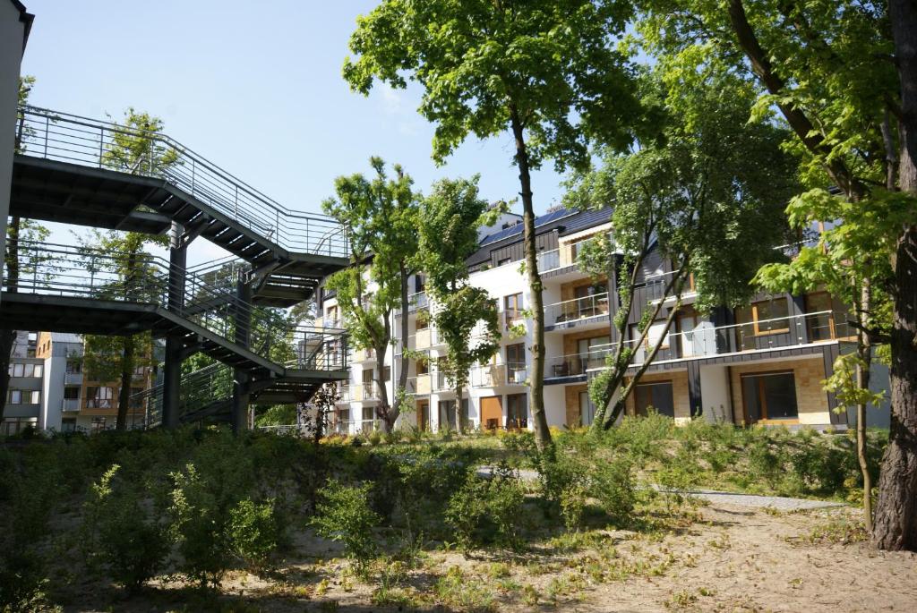 Budova, v ktorej sa apartmán nachádza