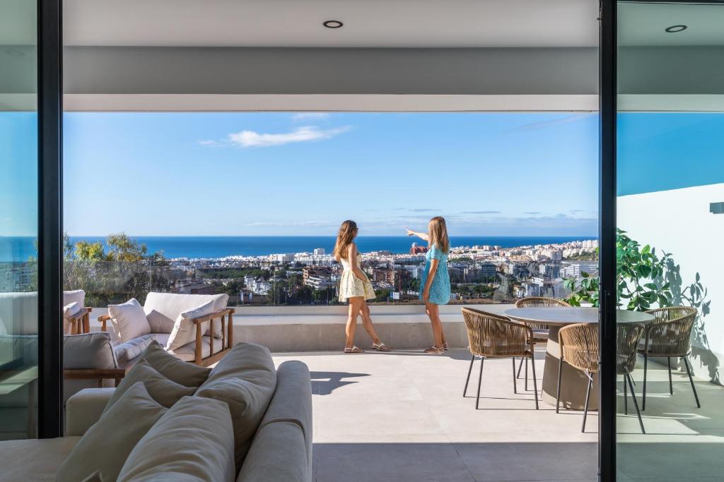 Mirador Estepona Hills Sea View with Pool included & additional Padel Court and Gym by Downtown Apartments Spain