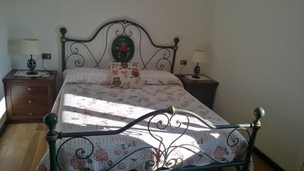 Postel nebo postele na pokoji v ubytování B&B Monteguzzo