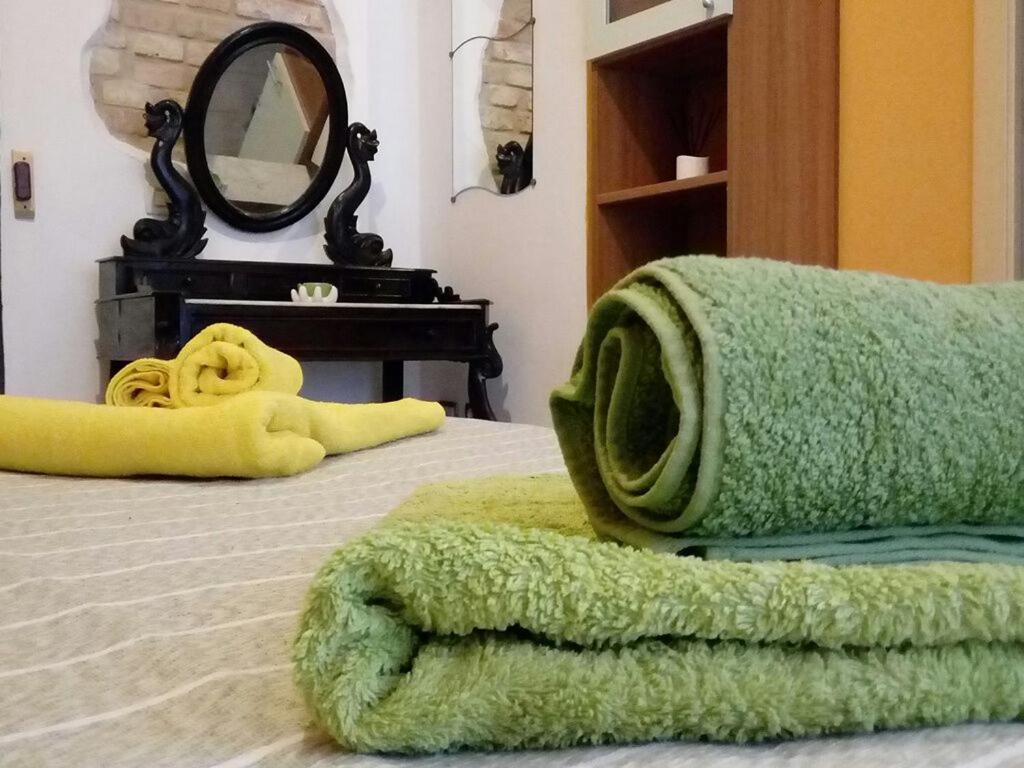 Postel nebo postele na pokoji v ubytování Casa Ivanka