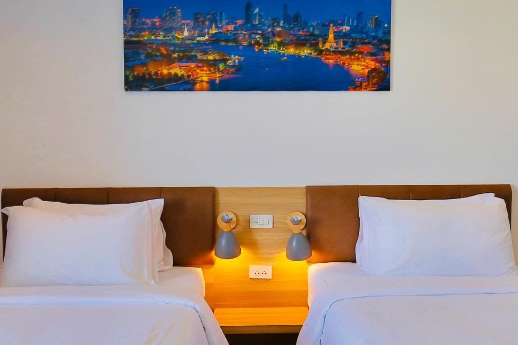 Guest room at IU Hotel Donmueang Airport