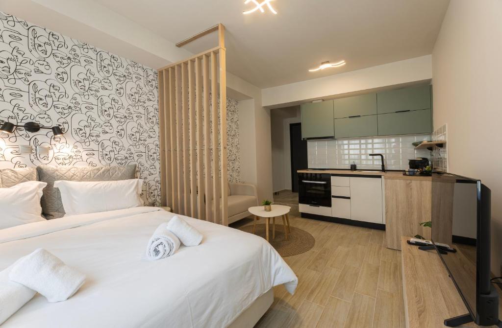 Oikia 4 you II Romantic studio center Thessaloniki