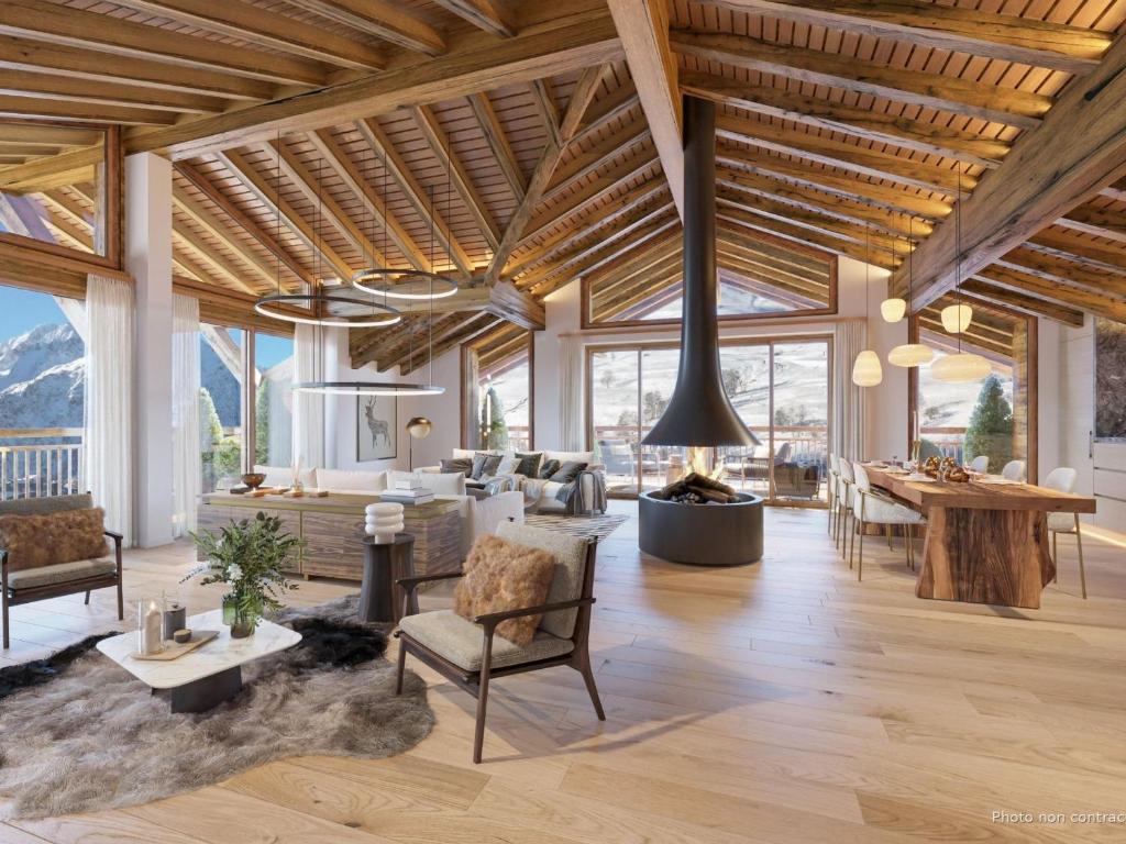 Appartement spacieux, ski aux pieds - 10 pers.