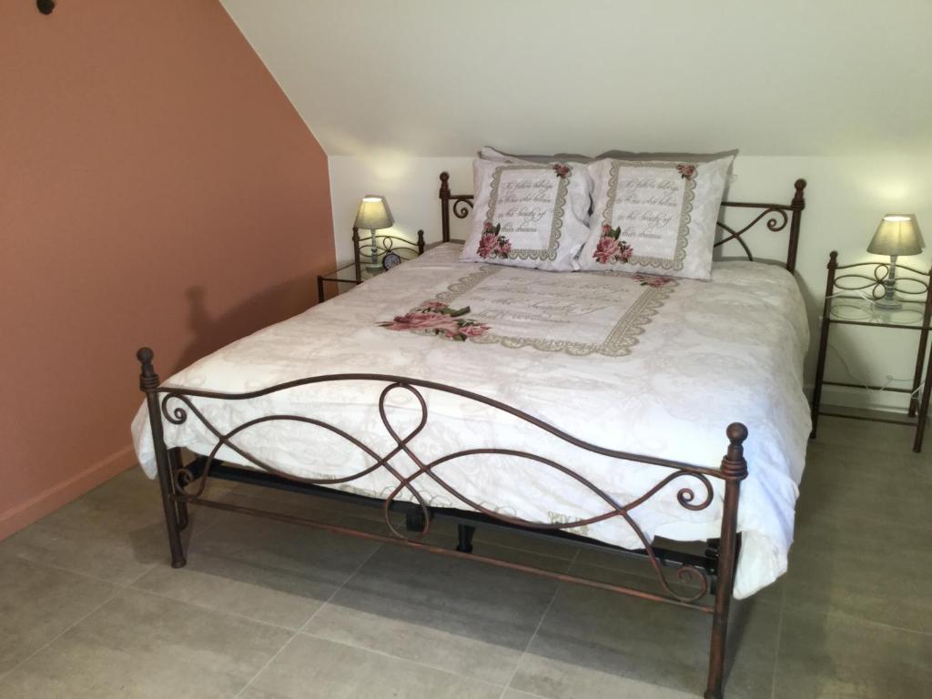 Postel nebo postele na pokoji v ubytování B&B 22