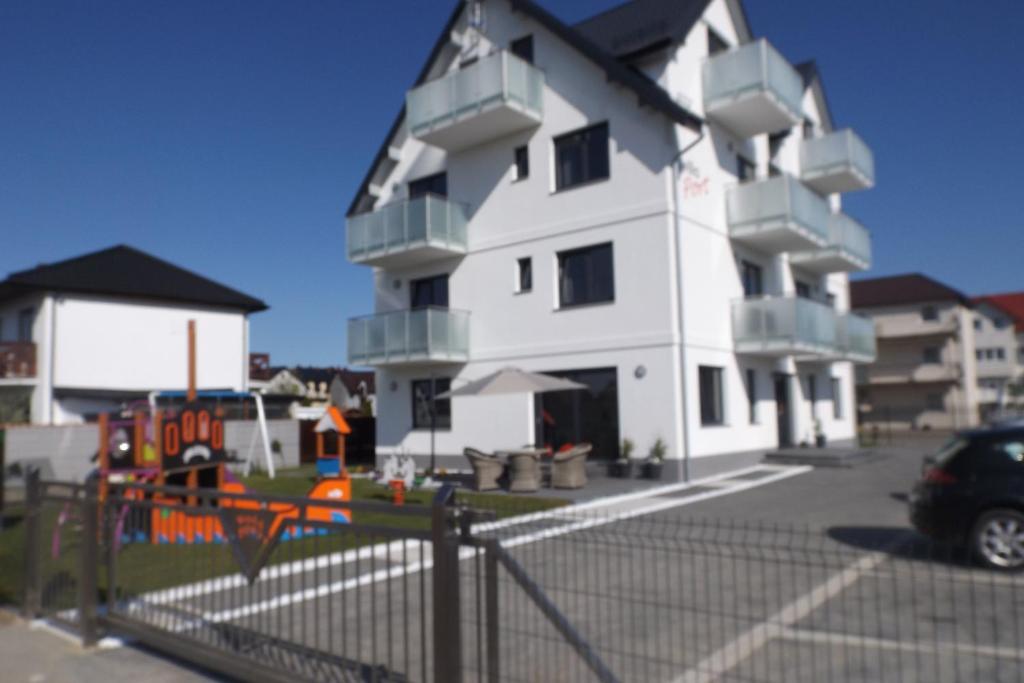 Budova, v ktorej sa apartmán nachádza
