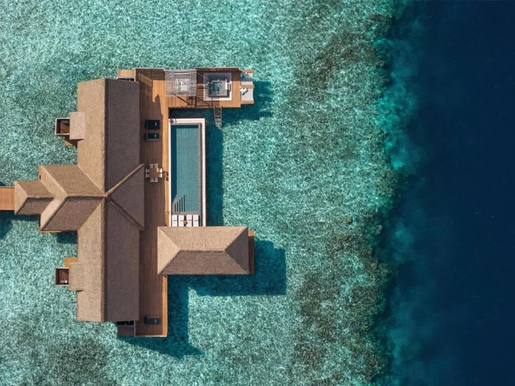Two-Bedroom Overwater Villa with Pool