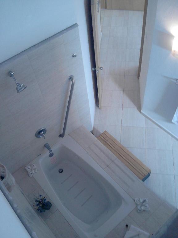 Koupelna v ubytování Hotel Real de TX