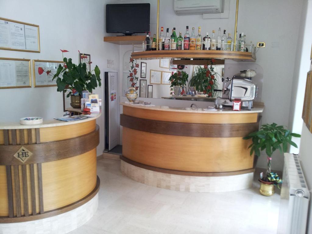 Lounge nebo bar v ubytování Eco-Hotel Edy