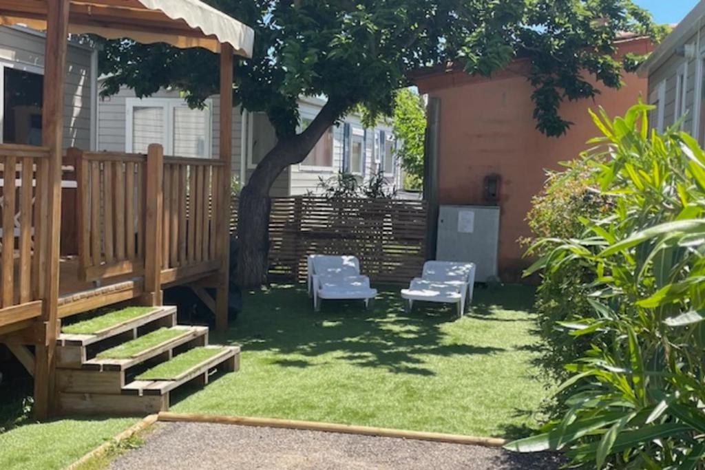 Mobilhome 3ch 8P - Camping Mar Estang