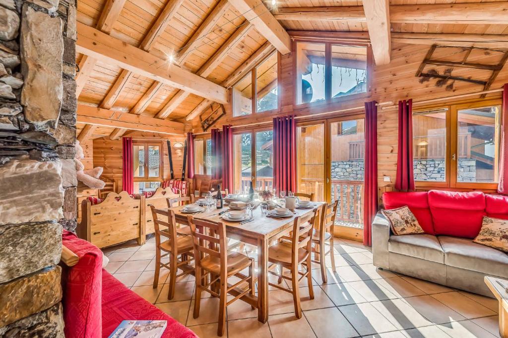 Chalet Gypaete - Chalet Traditionnel 90m2 - 5 chambres, 4 salles de bain, sauna MAE-5891