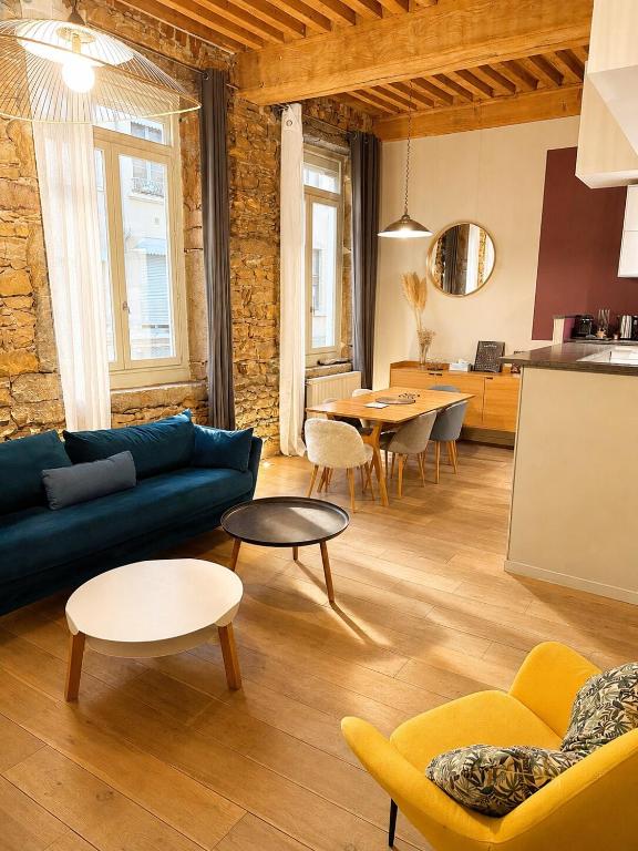 Appartement Architecte 6 voyageurs Croix-Rousse