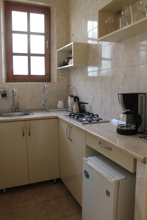 Kuchyň nebo kuchyňský kout v ubytování House 41
