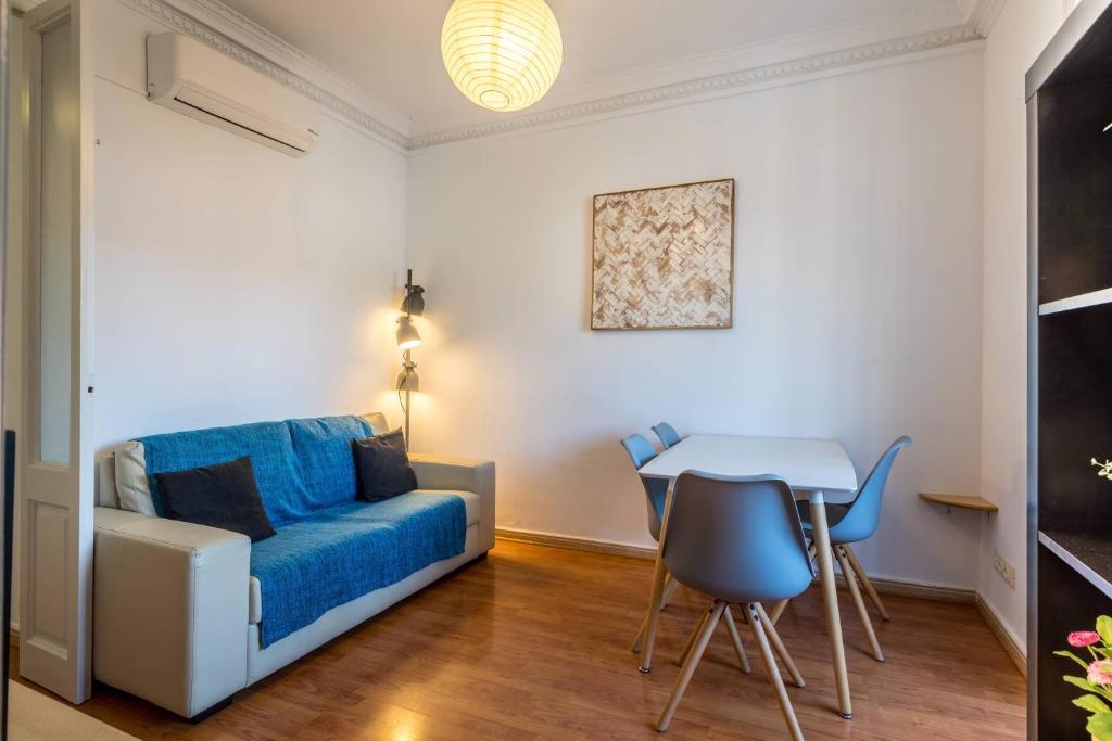 62par1015- Fantástico 2BR en centro de Barcelona