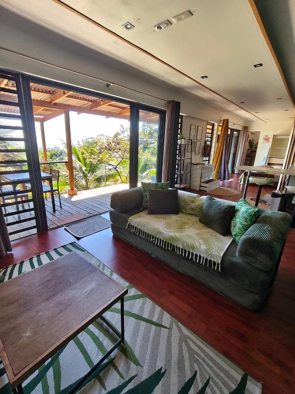 Fare Toahana, accueillant logement chez l'habitant avec belle vue - photo 7 - Tahiti, Polynésie