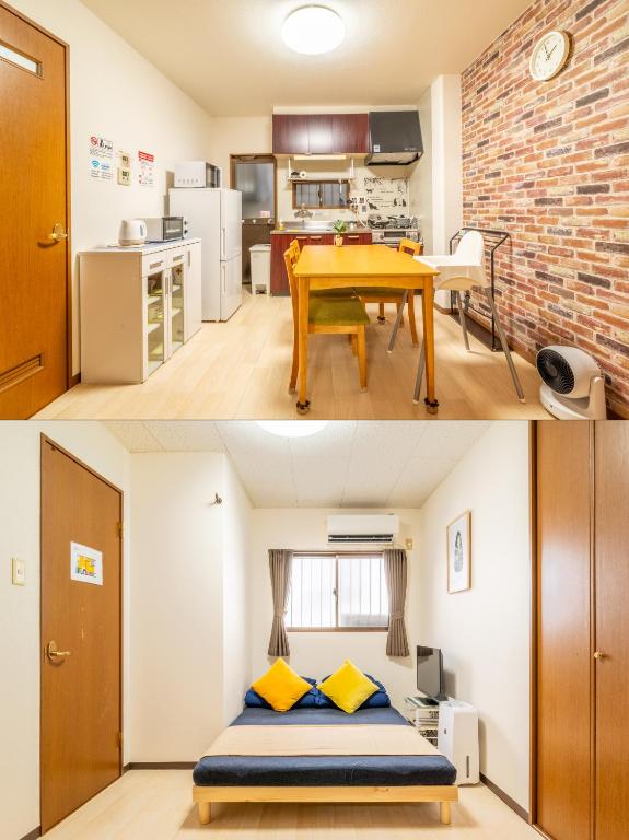 4 Train Lines Hub! Direct airport & Namba & Umeda access! DoumoTengachaya DT01