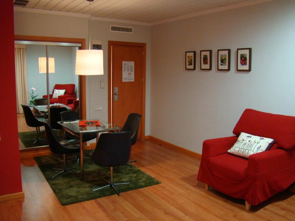 Posezení v ubytování Hotel Reconquista