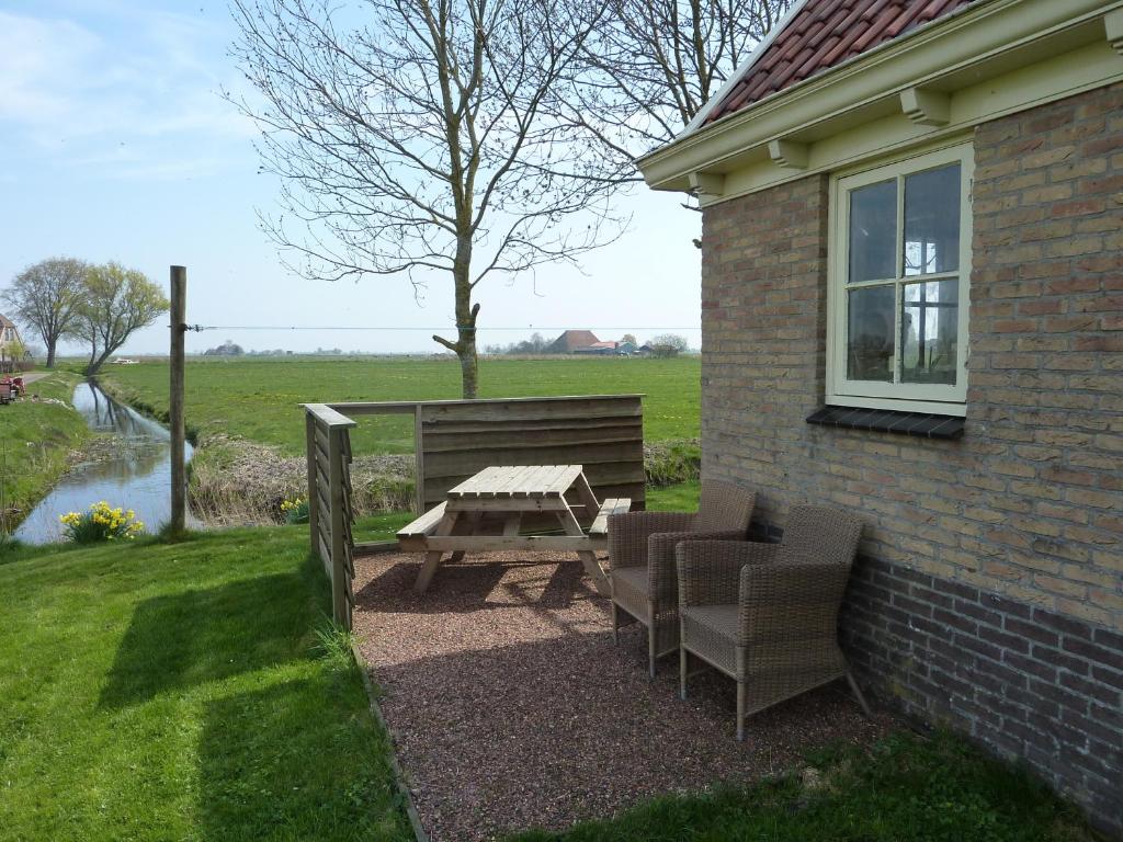 Zahrada ubytování B&B en Vakantiehuisje Ursula