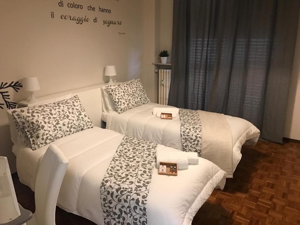 Postel nebo postele na pokoji v ubytování MyRoom In Town