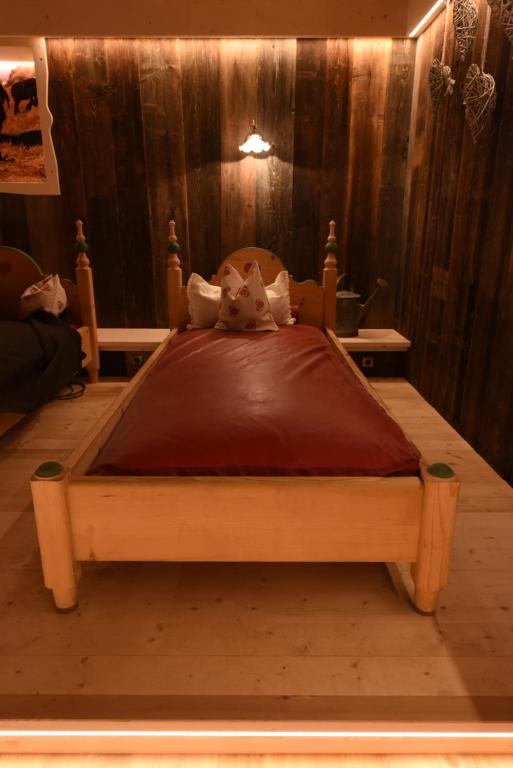 Postel nebo postele na pokoji v ubytování Alpenresidenz Maria