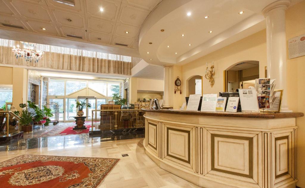 Nápoje v ubytování Hotel Terme Helvetia
