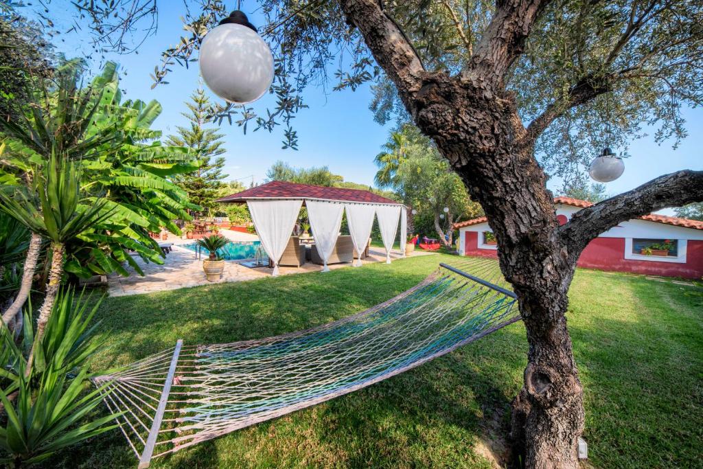 Zahrada ubytování Villa Elea