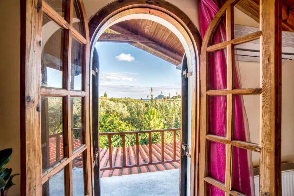 Balkón nebo terasa v ubytování Villa Elea