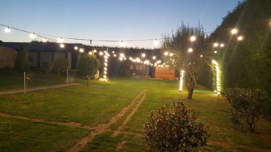 A garden outside Alén do Mis - Hotel Rural