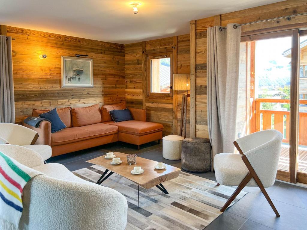 Appartement de Charme aux Gets - 9 Pers, Parking & Wi-Fi