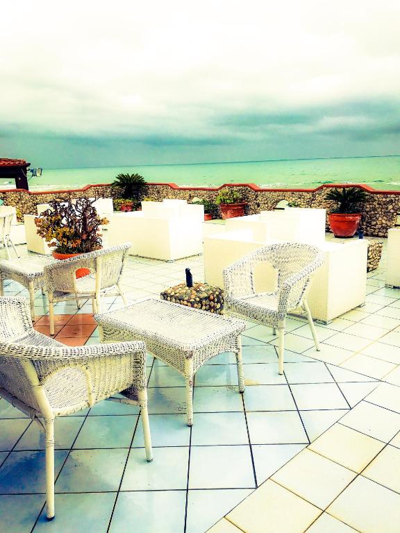 Balkón nebo terasa v ubytování Hotel La Nave