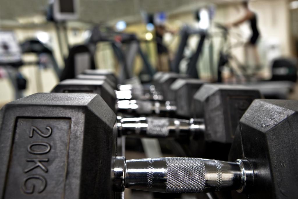 Das Fitnesscenter und&#47;oder die Fitnesseinrichtungen in der Unterkunft Lagoona by Isrotel Collection