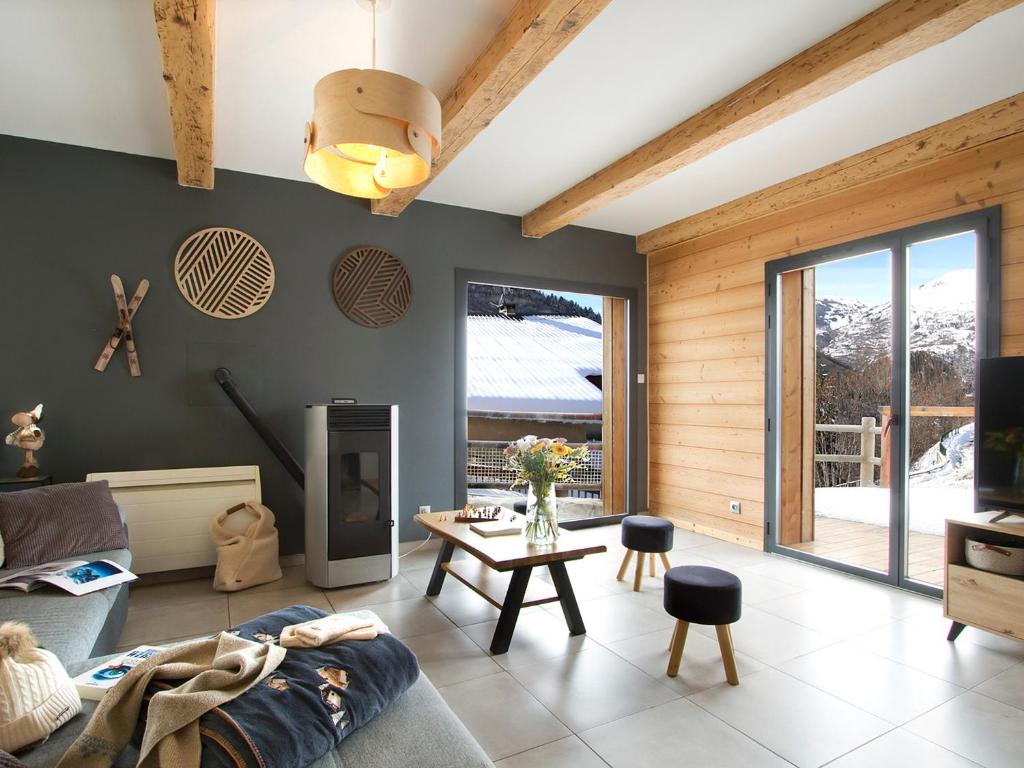 Chalet spacieux vue montagne - 10 pers.