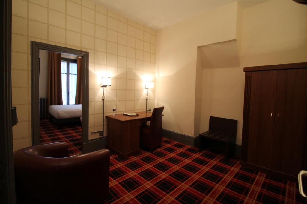 Posezení v ubytování Hotel Le Jacquemart